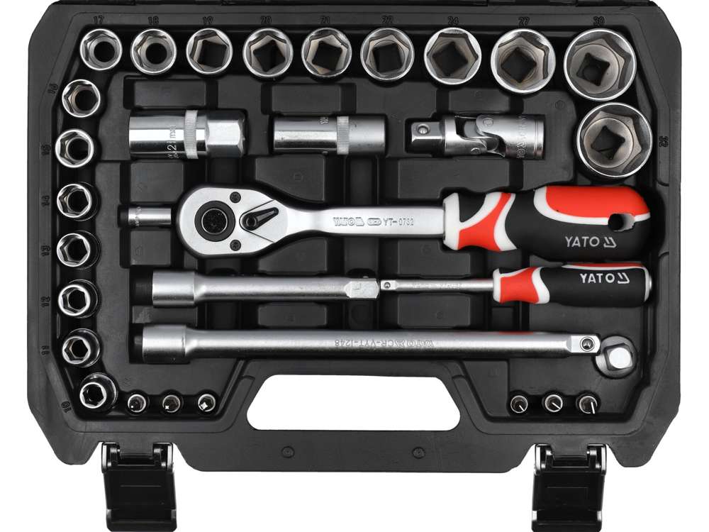 Įrankių rinkinys | 12,5 mm (1/2") | 60 vnt. (YT-12660)