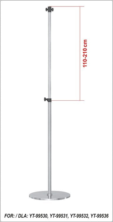 Stovas infraraudonųjų spindulių radiatoriams | trikojis | nerūdijantis plienas (YT-99571)