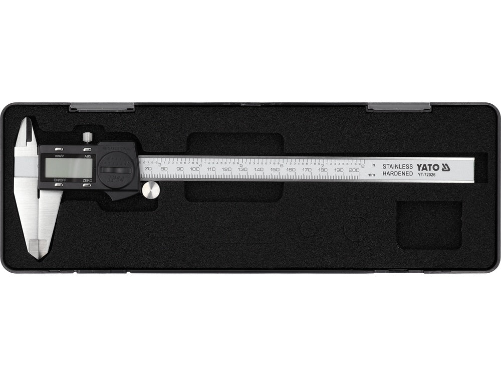Slankmatis skaitmeninis | 200 mm | atsparus vandeniui | 2.4" ekranas (YT-72026)