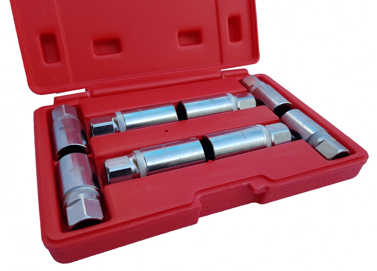 Smeigių išsukėjų rinkinys | metriniai/coliniai | 6-12 mm | 8 vnt. (SW08)