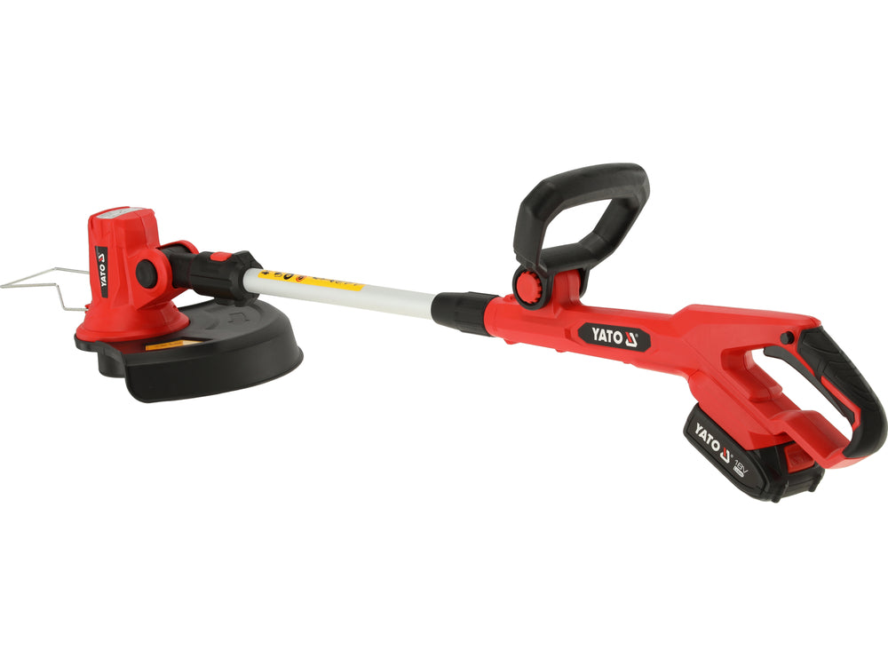 Akumuliatorinis trimeris teleskopinis | 18V | su baterija 2AH (YT-85017)