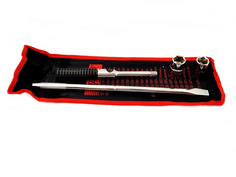 Kryžminis raktas sudedamas | Cr-V | 17x19x21x23 mm (SZZ01)