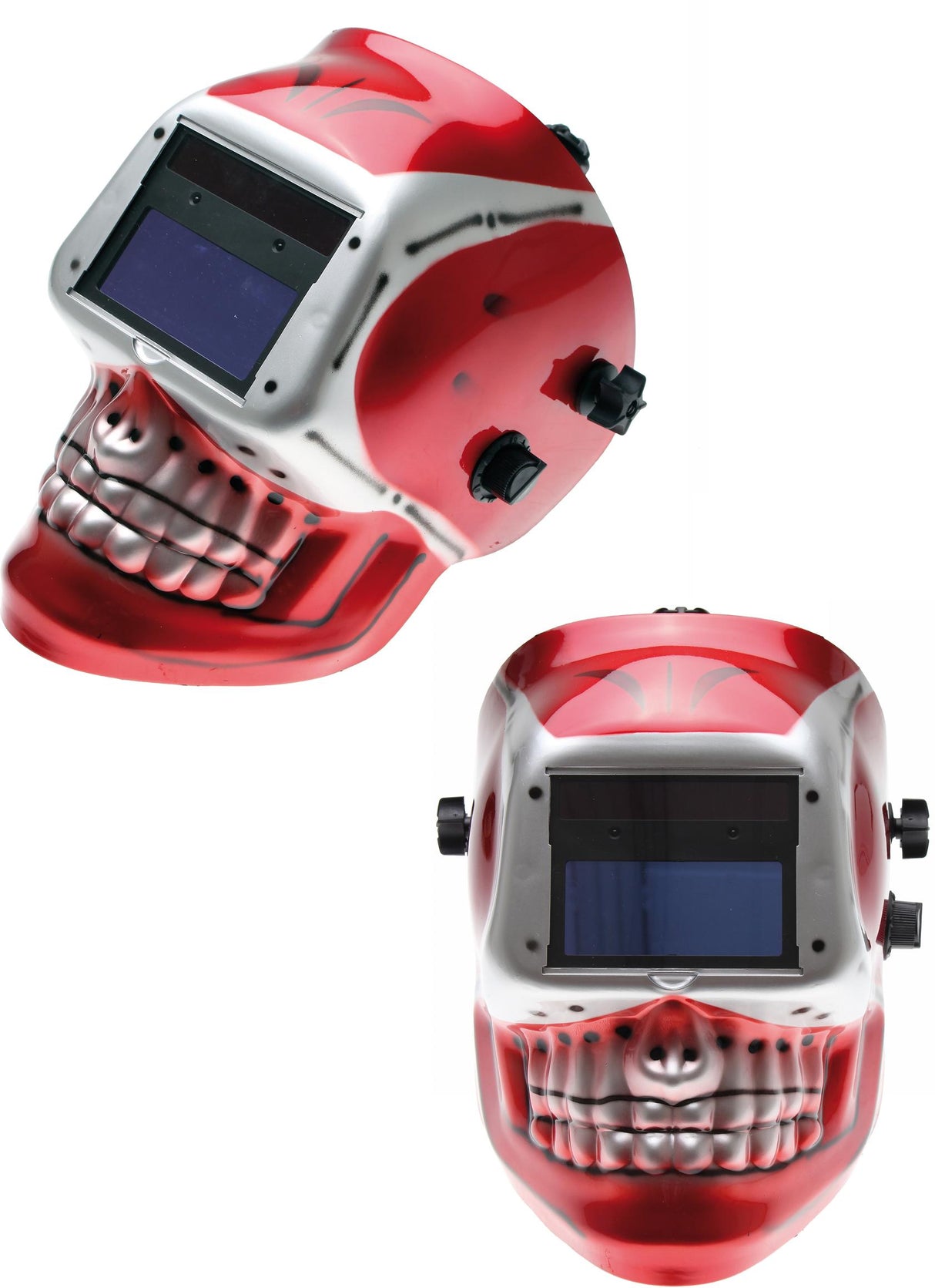 Suvirinimo šalmas "SKULL" | automatinis tamsėjimas (8858)