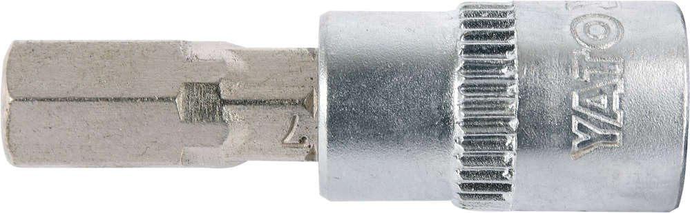 Antgalis įpresuotas į galvutę | 6,3 mm (1/4") | hex šešiakampis 7 mm (YT-04374)