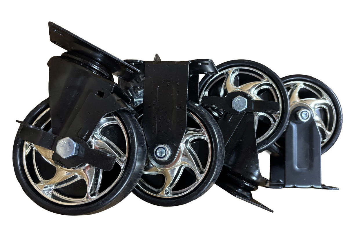 Įrankių spintelė ant ratukų | metalinis starviršis | su įrankiais | 7 stalčiai / 1 durelės | 322 įrankiai (H7002)