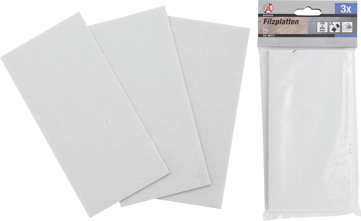 Vailokas | Matinis | baltas | 100 x 200 mm | 3 vnt. (80711)