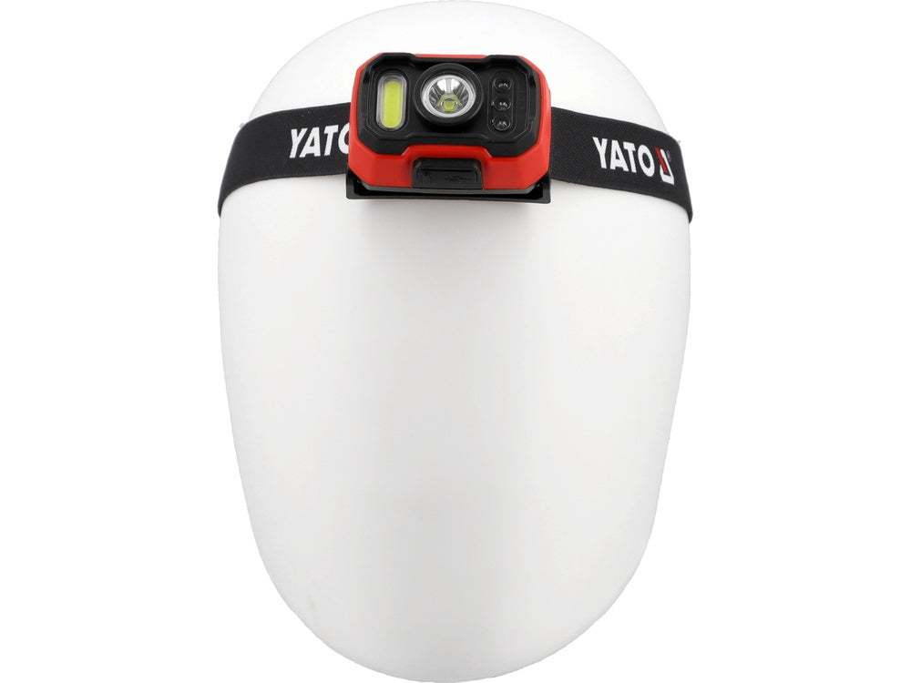 Lempa dedama ant galvos | 1000LM AKU / judesio daviklis | LED (YT-085942)