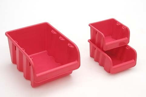 Dėžutė sandėliavimui raudona 16 x 11,5 x 7,5 (78822)