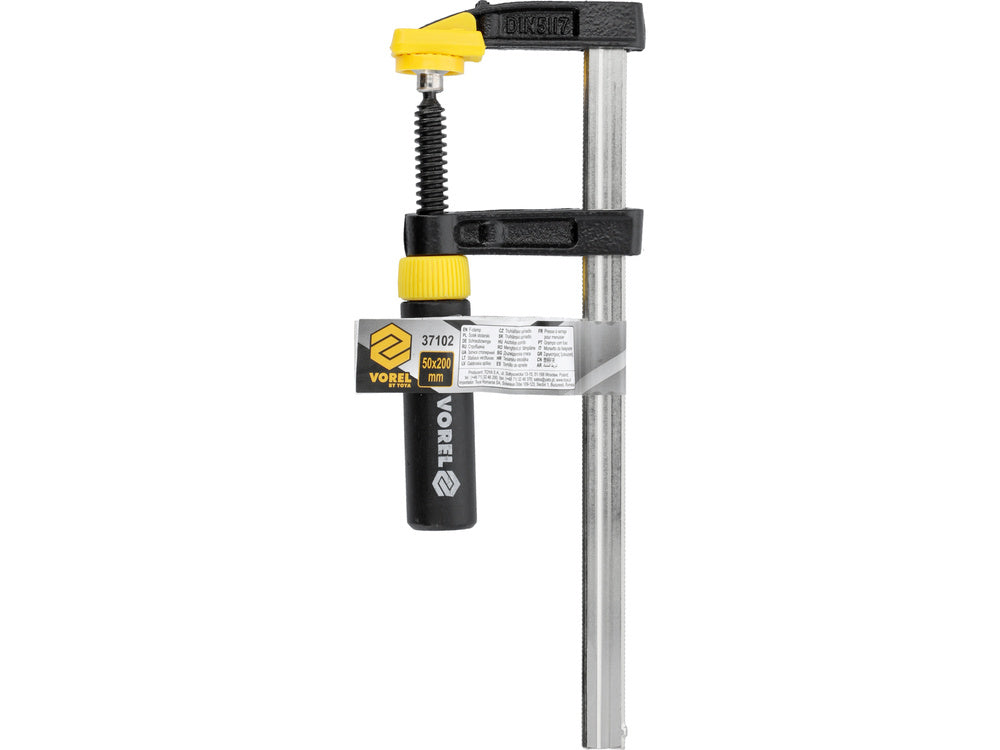 Spaustuvas F-tipo TÜV/GS 50x200mm (37102)