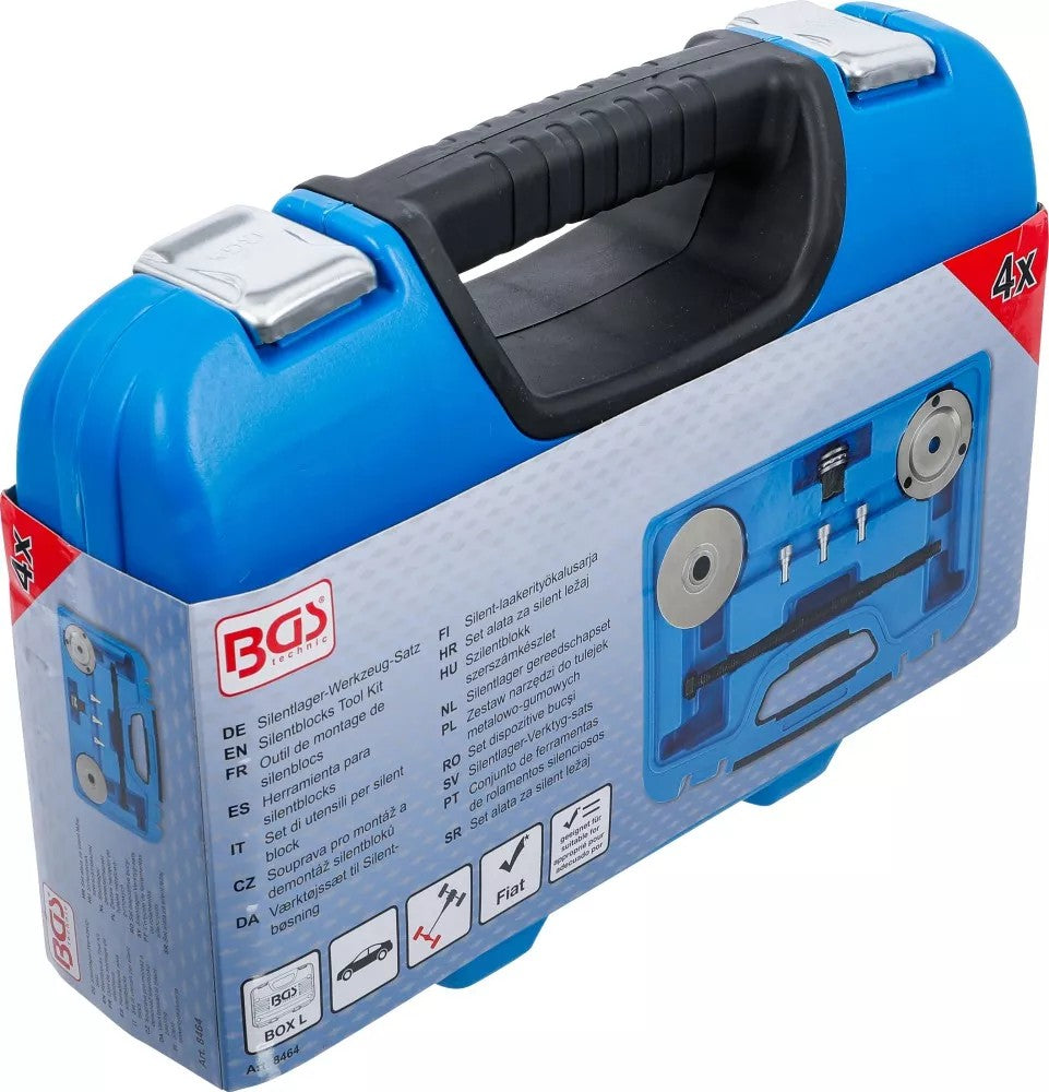 Guminių įvorių / sailentblokų presavimo komplektas | Fiat (8464)