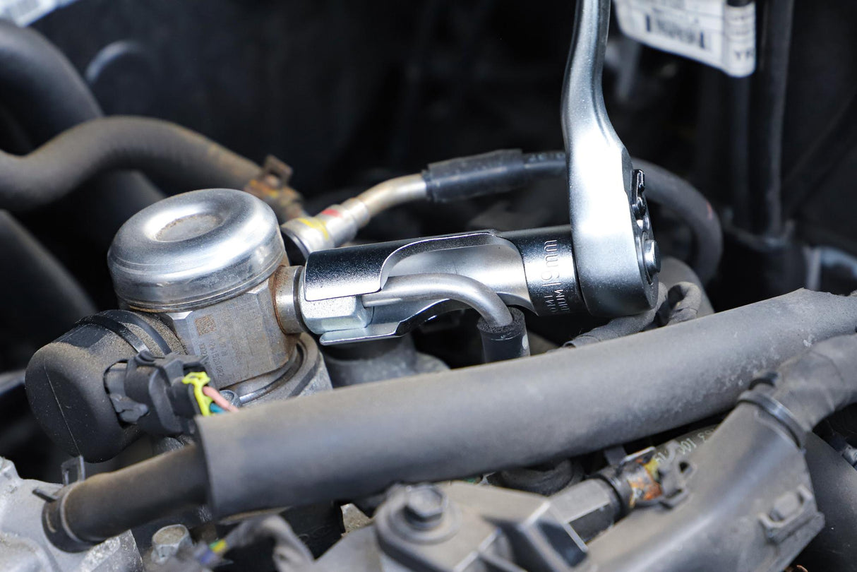 Specializuotų galvučių rinkinys su išpjova | 10 mm (3/8") | 8 - 19 mm | 12 vnt. (70988)