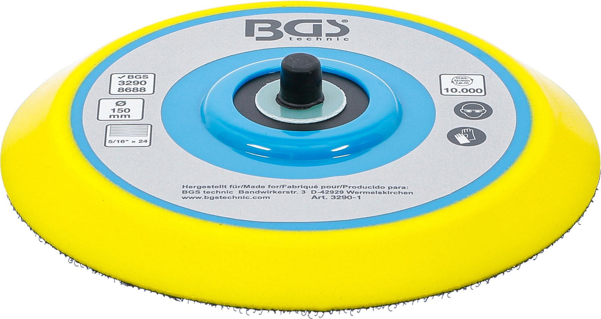Velcro padas BGS 3290/8688 | Ø 150 mm (3290-1)
