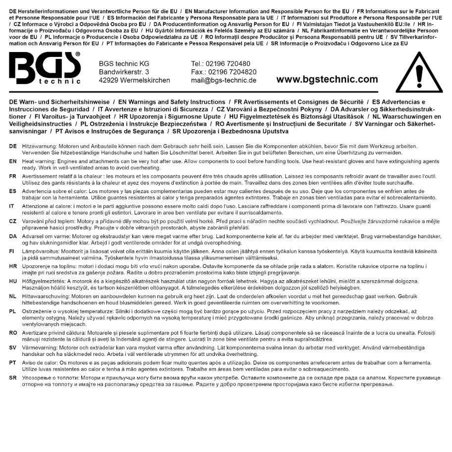 Indikatorius / matuoklis | BGS 1938/8319/8159 | Ø 42 mm (8319-1)