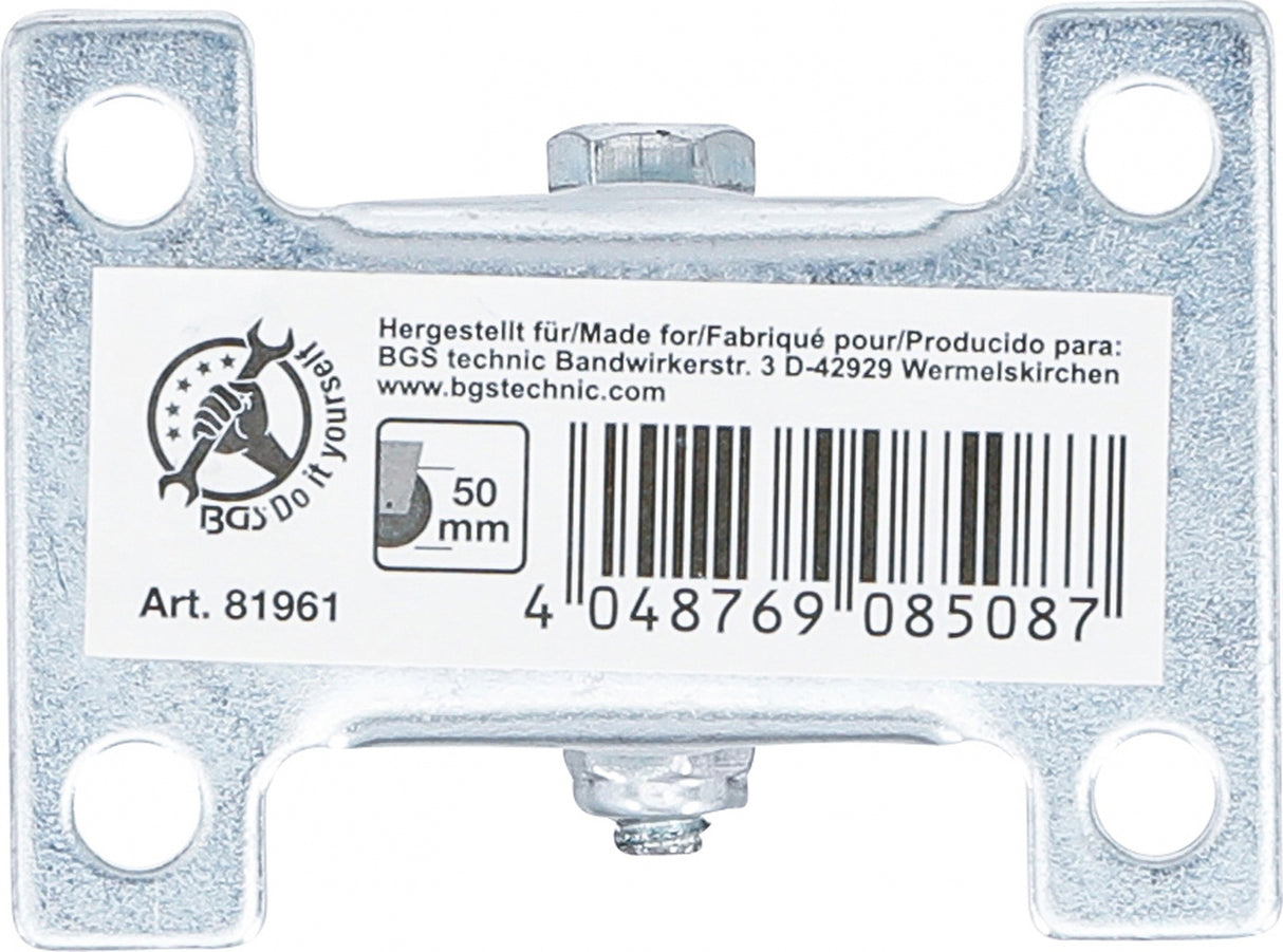 Фиксированное колесо | резина | с монтажной пластиной | Ø 50 mm