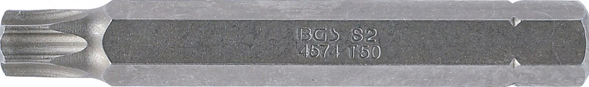 Antgalis | ilgis 75 mm | 10 mm (3/8") storis | T-Star (Torx) T50 (4574)
