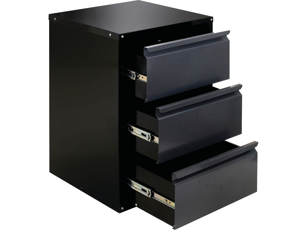 Metalinė spintelė dirbtuvėms | 3 stalčiai (58433)