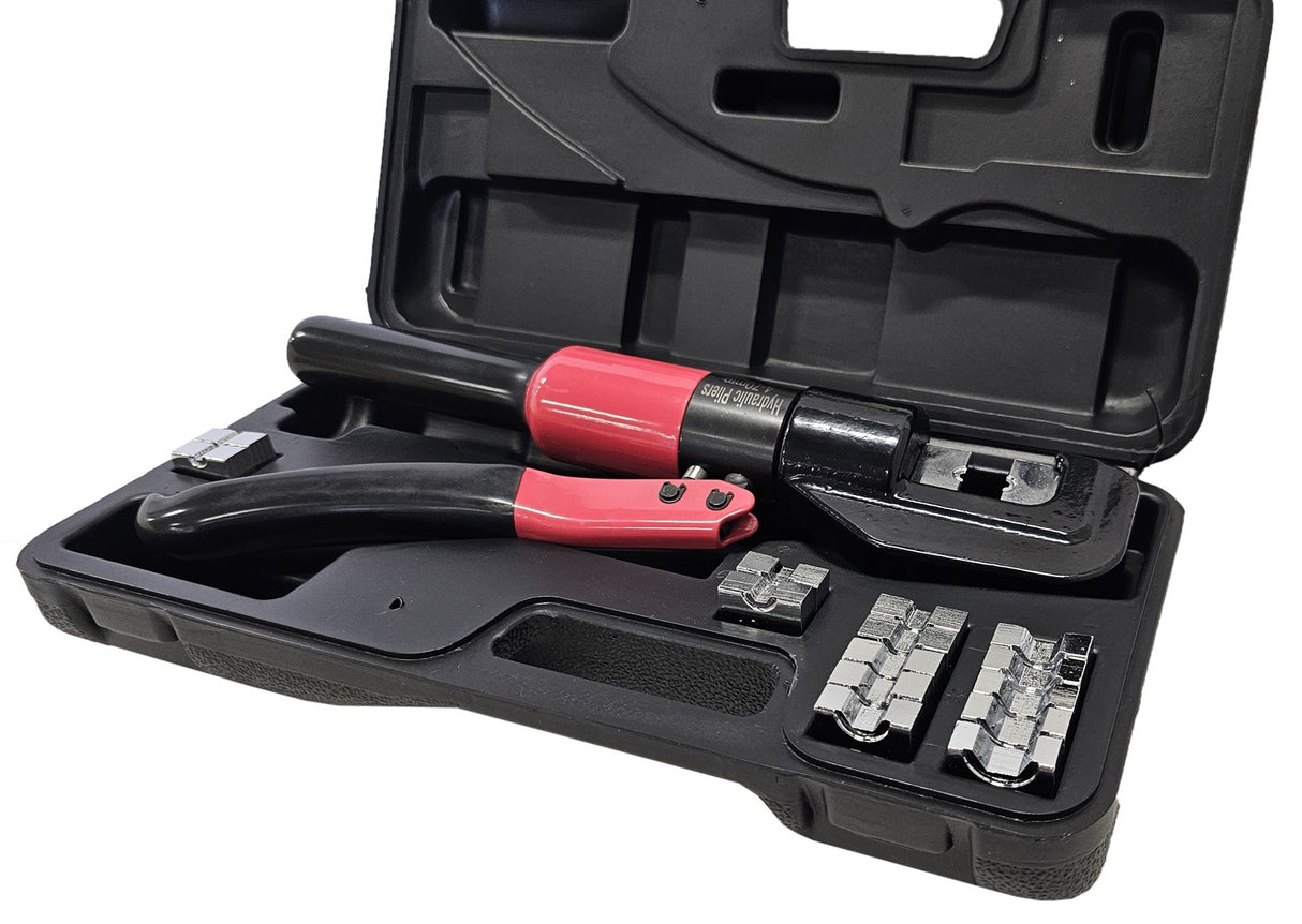 Hidraulinis kraštų užspaudimo įrankis | 4-70 mm² | 8 t (C0008)