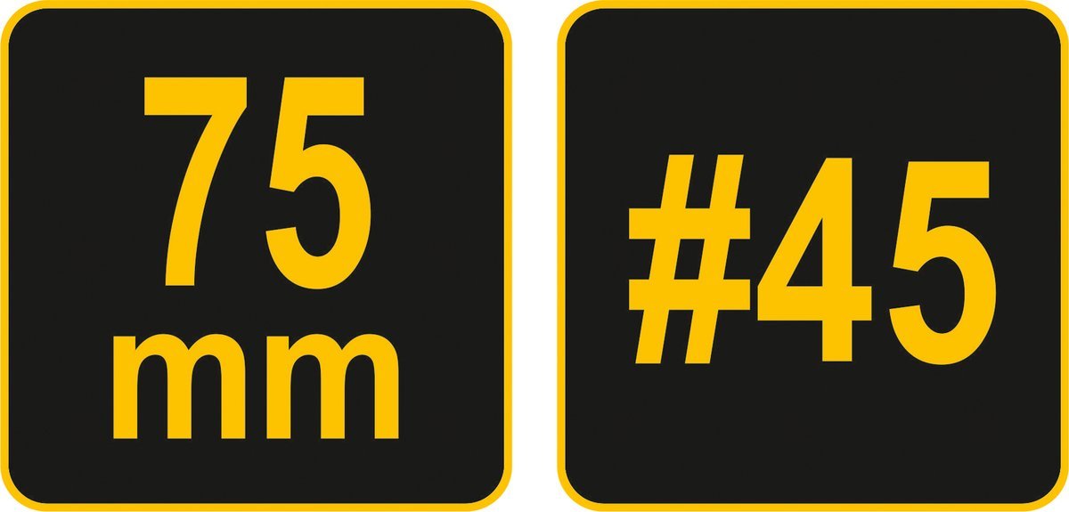 Kaltas plokščias platus | su apsauga | 215 X 19 X 75 mm (35451)