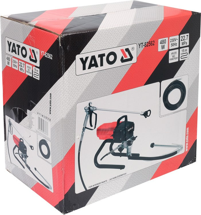 Hidrodinaminis dažymo įrenginys | srautas 2,1 L min | 480W (YT-82562)