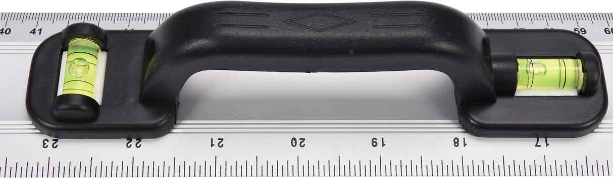 Алюминиевая линейка-уровень | 2 глазка | 1000 mm