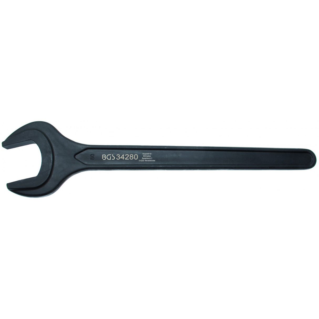 Veržliaraktis atviru galu vienpusis | 80 mm (34280)