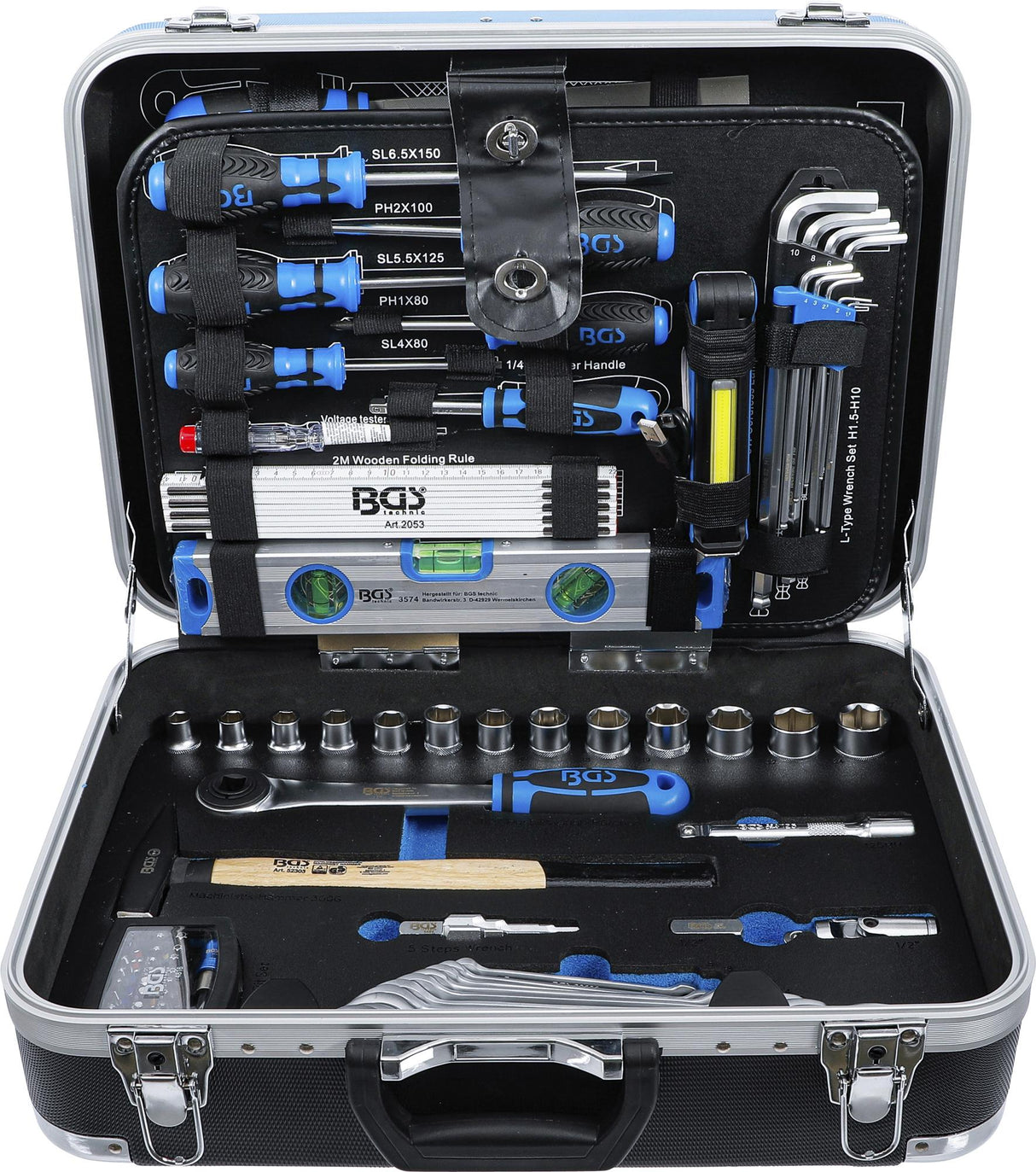 Įrankių asortimentas | santechnikai | 95 vnt. (15502)