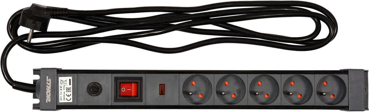 Elektrinis ilgintuvas | 5 lizdai | 1.5 mm² | 3 m (72370)