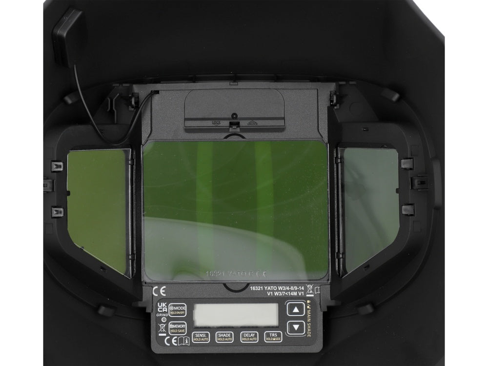 Suvirinimo kaukė | ULTRA WIDE DIGITAL TRUE COLOR (YT-73938)