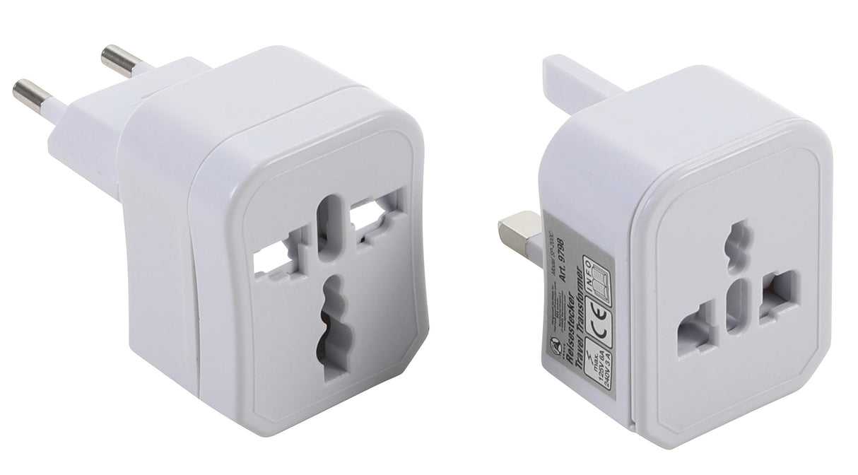 Kelioniniai kištukiniai adapteriai | 3 vnt. (9798)