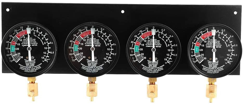 Karbiuratoriaus sinchronizavimo testeris | su 4 manometrais | 29 vnt. (H62000)