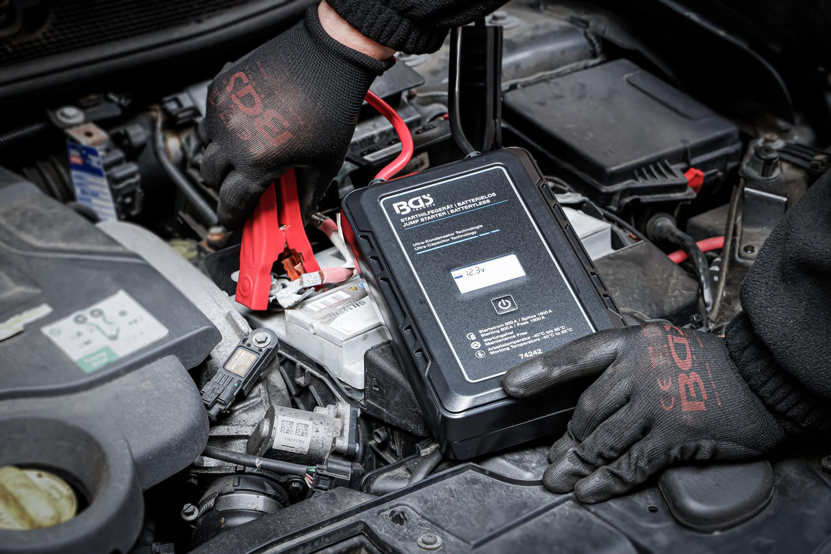 Paleidėjas / užvedėjas | Be baterijų | Ultra-Capacitor Technologie | 12 V / 800 A / 1600 A (74242)