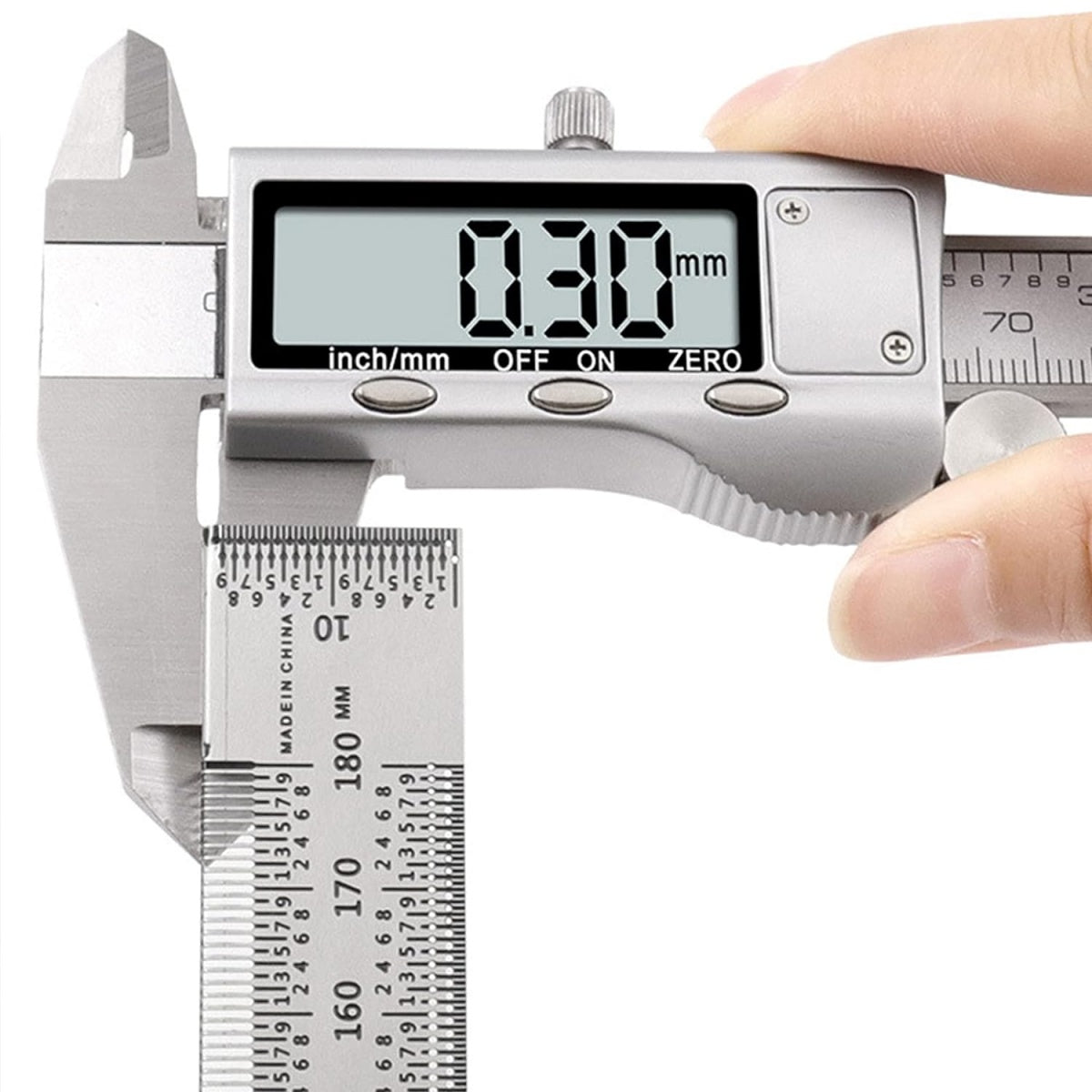 Žymėjimo / įbrėžimo liniuotė | nerūdijantis plienas | T formos | 400 mm (SR400)