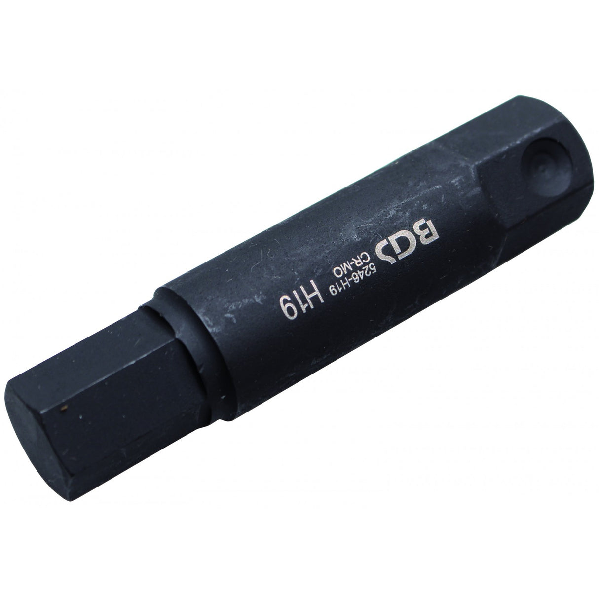 Antgalis smūginis | ilgis 100 mm | 22 mm storio | hex šešiakampis 19 mm (5246-H19)