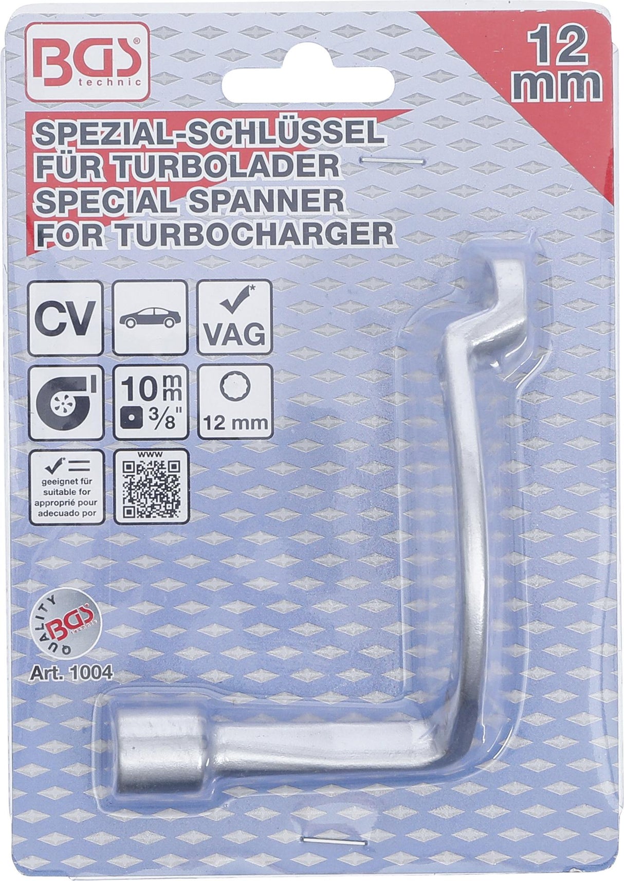 Raktas turbinai | 12 kampų | VW, Audi | 12 mm (1004)