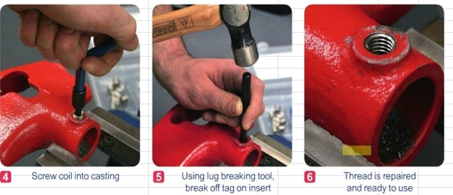 Sriegio remonto rinkinys | M6 x 1.0 | 29 vnt. (1953)