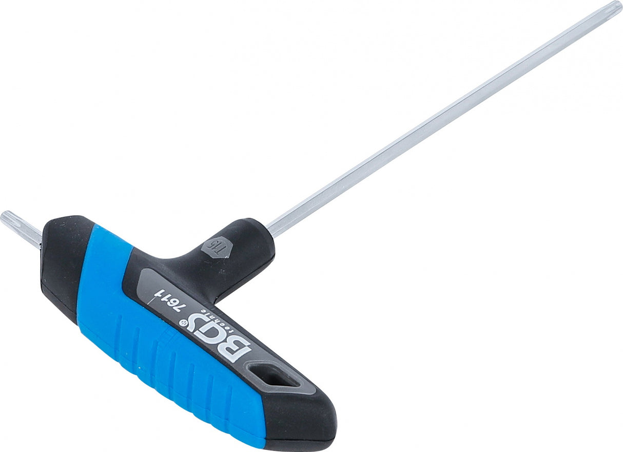 Atsuktuvas su T formos rankena | T-Star (Torx) | T15 (7611)