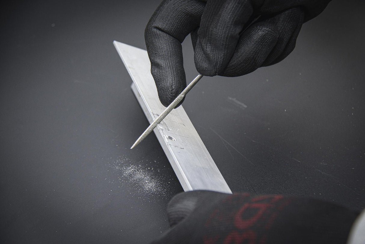 Deimantinių dildelių rinkinys | tiesios | 140 x 3 mm | 10 vnt. (1920)