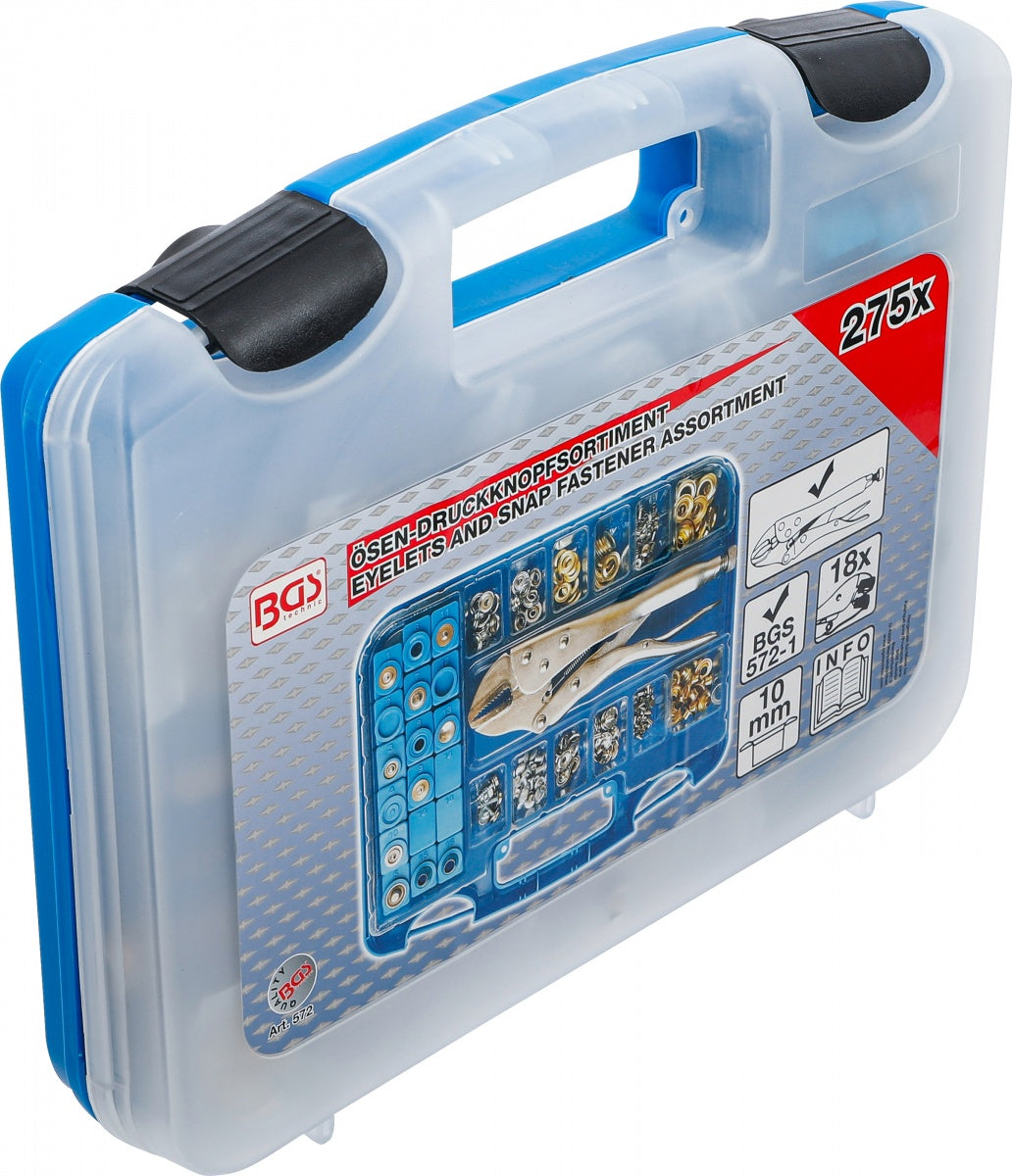 Replės su kniedžių rinkiniu | 275 vnt. (572)