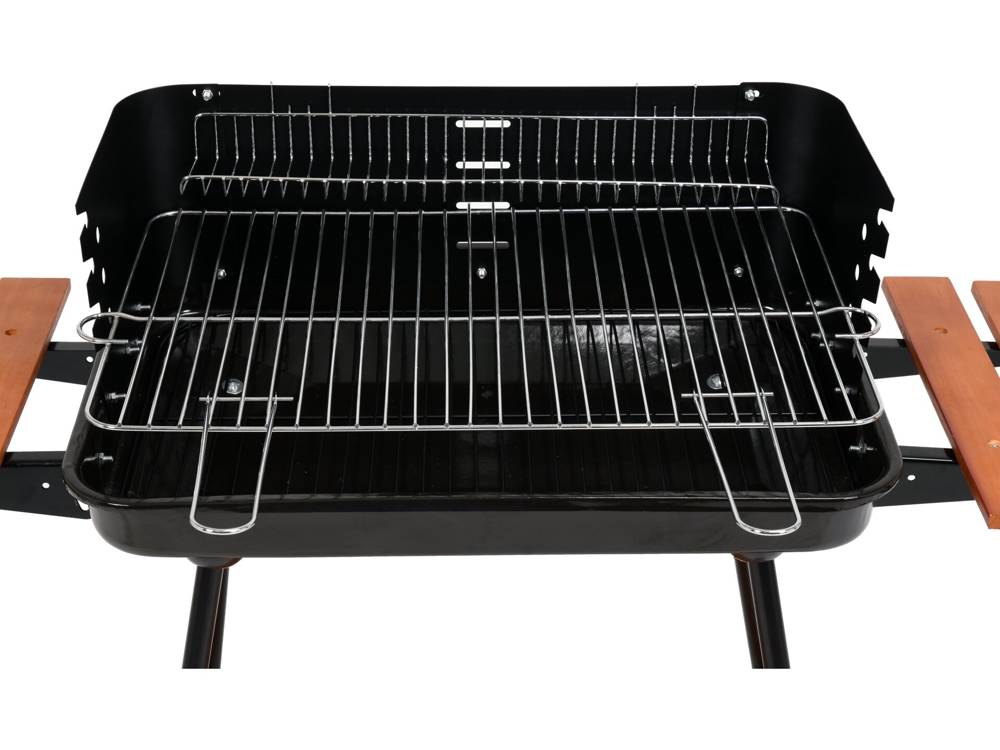 Lauko kepsninė / grilis | su lentynomis | 53X33 cm (99589)