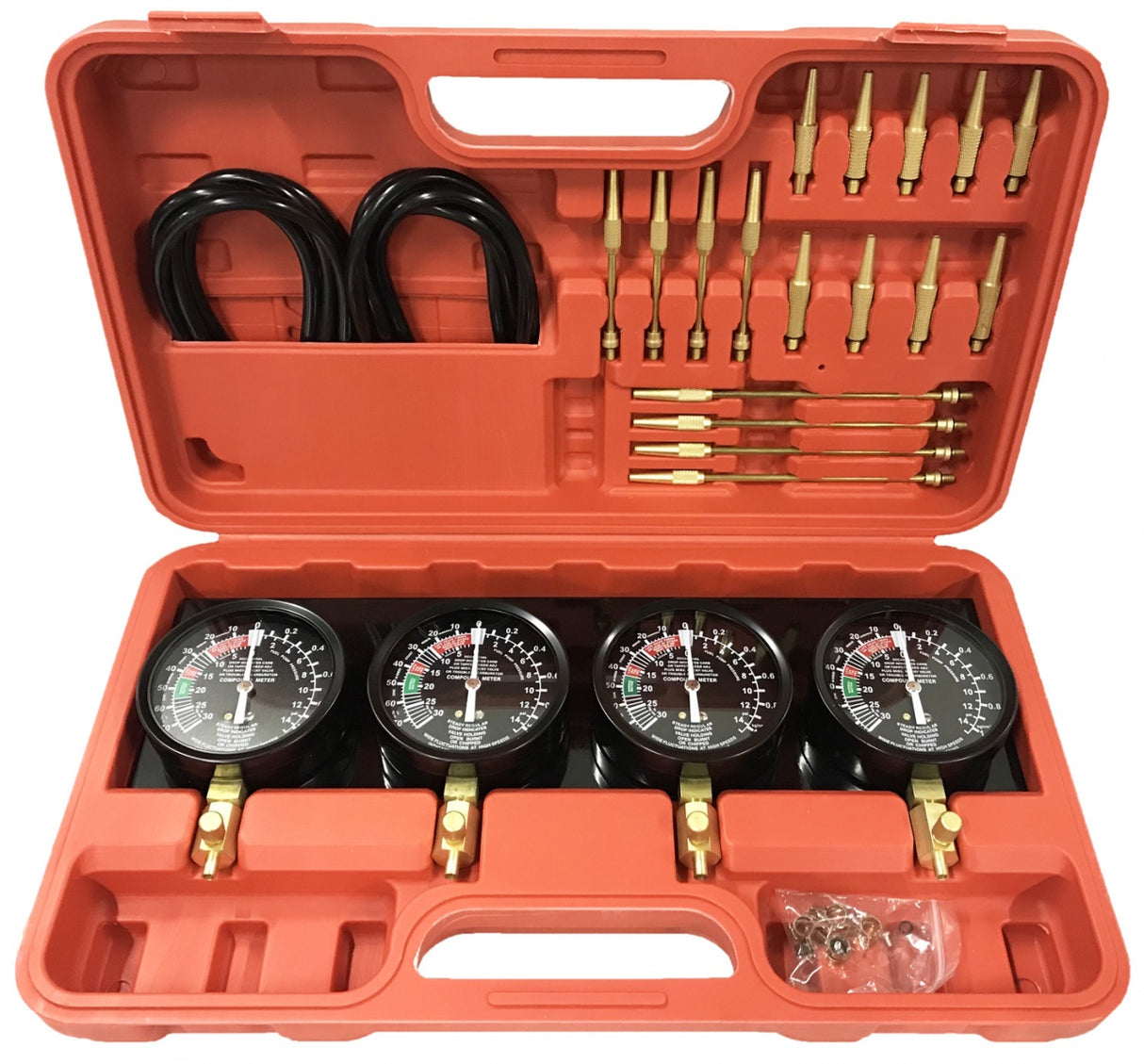 Karbiuratoriaus sinchronizavimo testeris | su 4 manometrais | 29 vnt. (H62000)