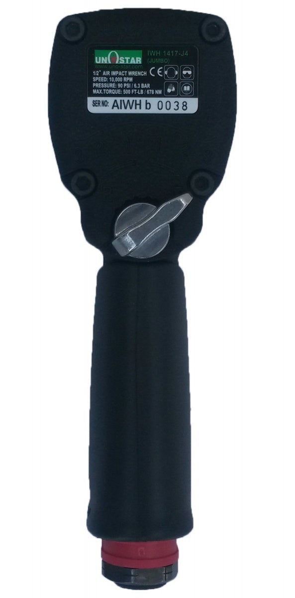 Pneumatinis smūginis veržliasukis siauras (99mm) 1/2", 670Nm (US-IWH1417-J4)