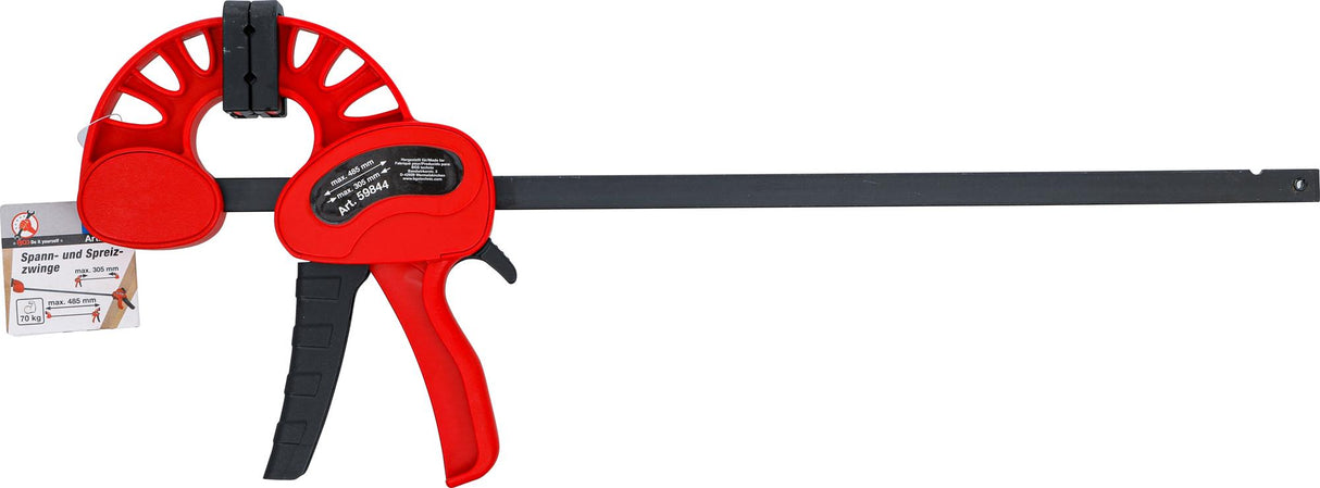 Vienos rankos spaustukas | F tipas | 300 mm (59844)