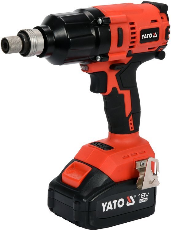 Akumuliatorinis smūginis veržliasūkis | bešepetėlinis | Li-ion | 3,00 mAh | 700Nm | 18V (YT-82806)
