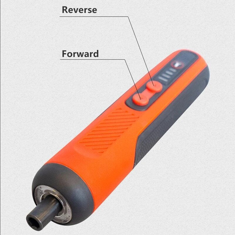 Akumuliatorinis atsuktuvas | USB | su antgalių rinkiniu | 24 vnt. (CES26)