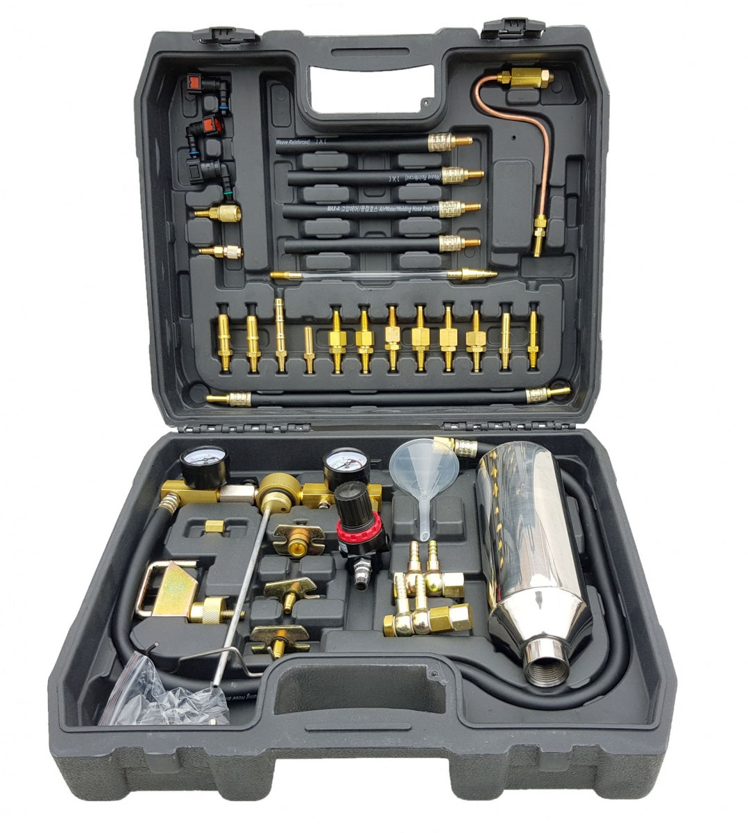 Degalų įpurškimo testeris ir purkštukų valymo įrankių rinkinys (H1103)