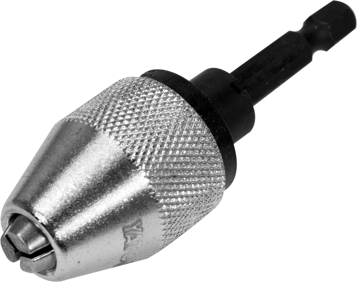 Griebtuvas grąžtams | 0.5-6.5 mm | su 1/4" (6.3mm) antgaliu (YT-04645)