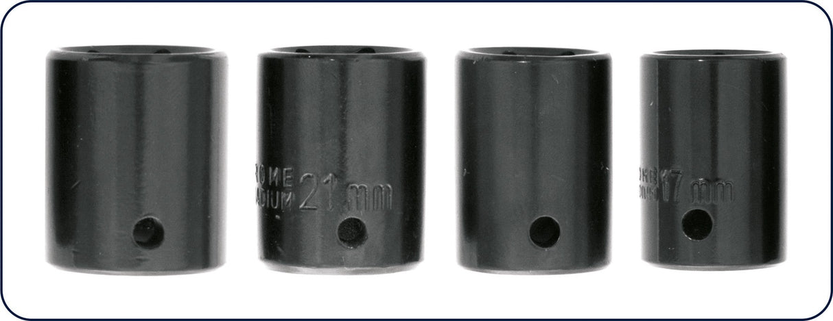 Elektrinis smūginis veržliaraktis su rinkiniu | 12,5 mm (1/2") | 450Nm/1100W (57092)