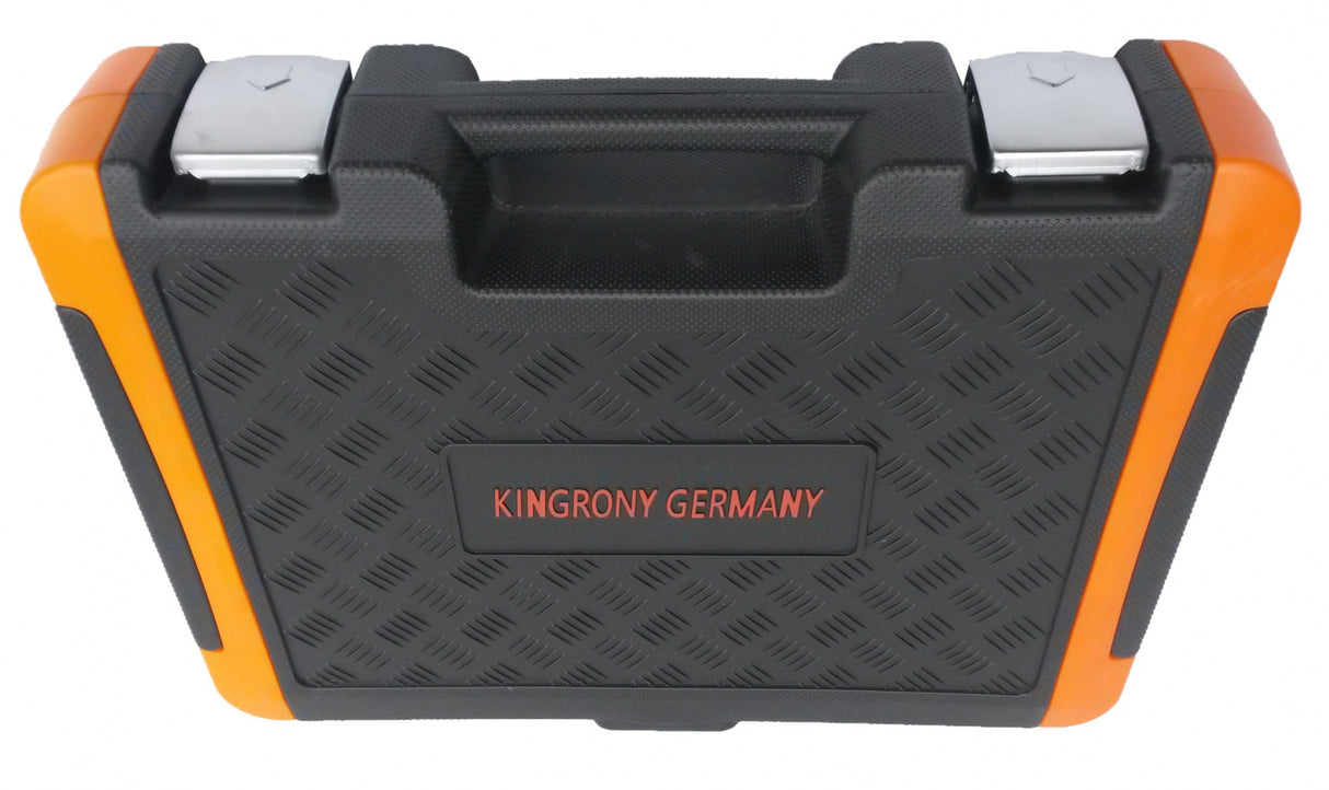 Galvučių ir raktų komplektas 94 dalių, 1/4" + 1/2" (KR121094C)