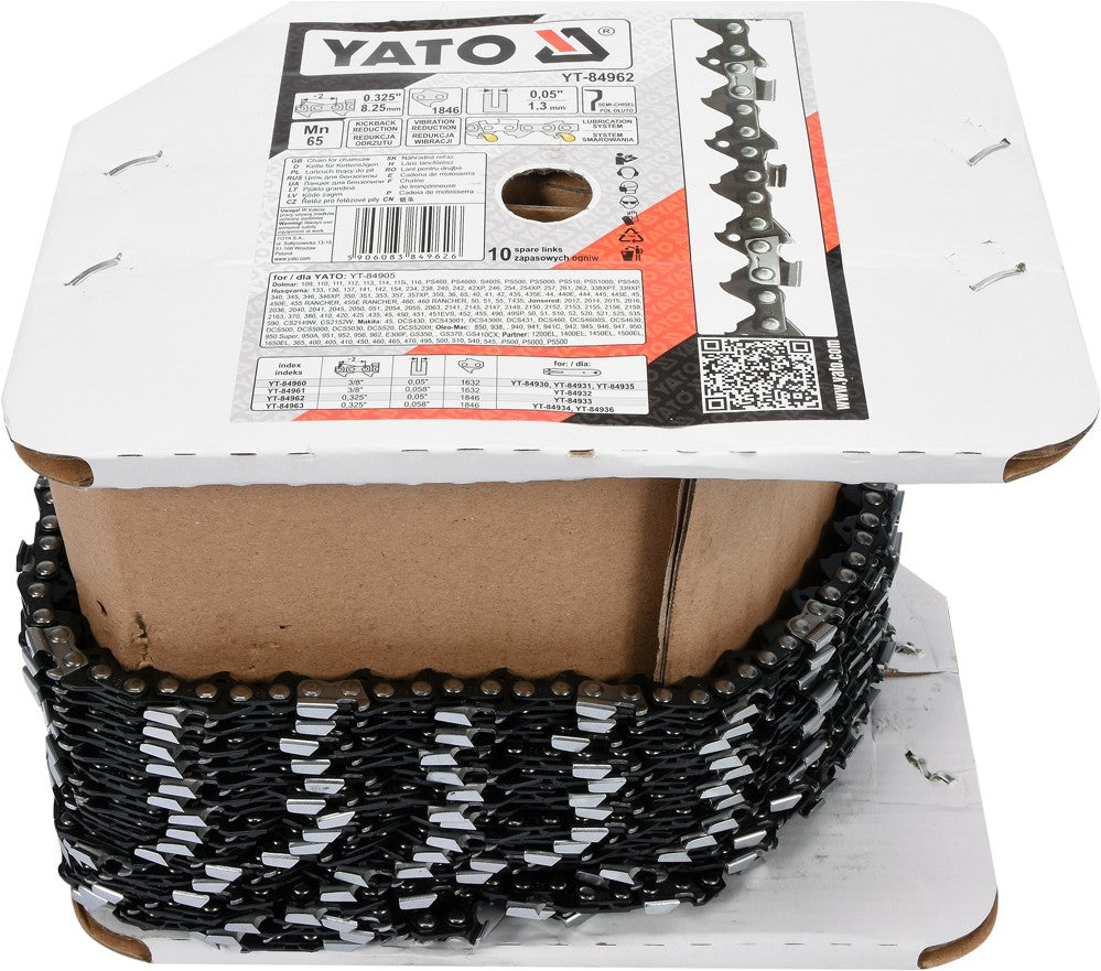 Grandinė pjūklui .325" 0,05" 1846 dantys (YT-84962)