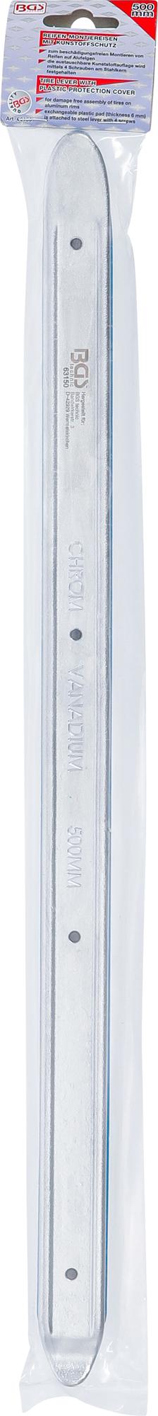 Padangų svirtis su plastiko apsaugine danga | 500 mm (63150)